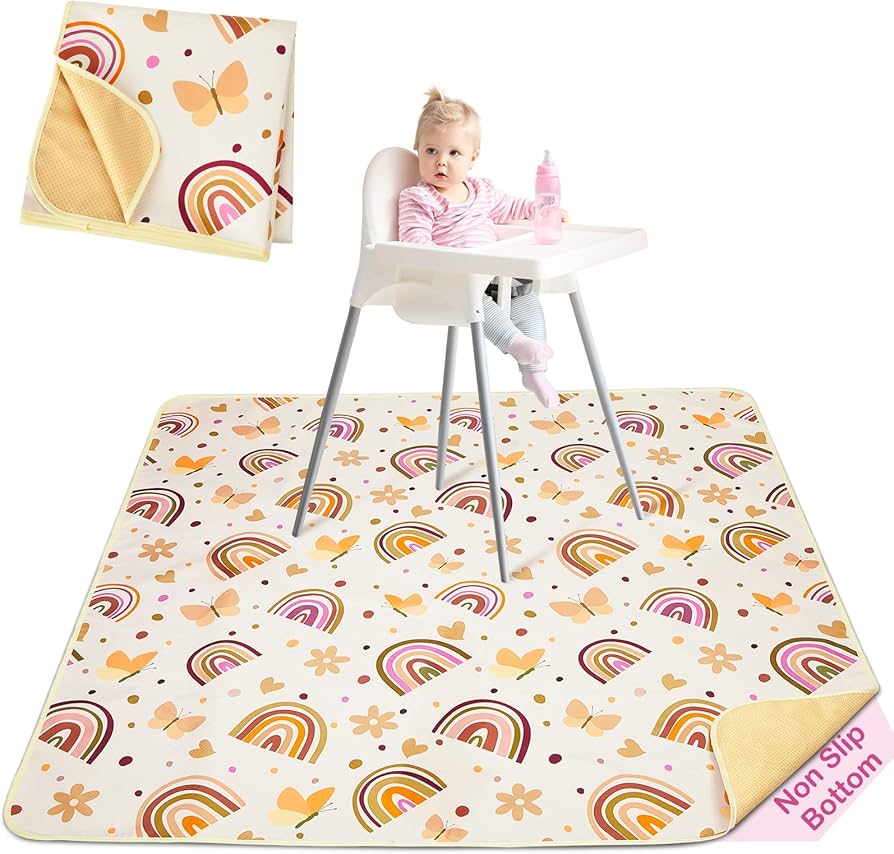 Tapete de Splat Mat para silla de bebé