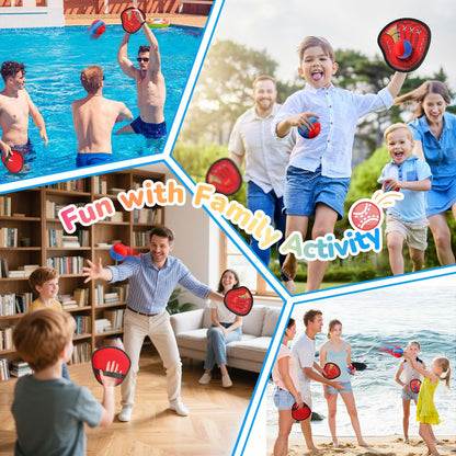 Juego de lanzar y atrapar pelota al aire libre DISHIO