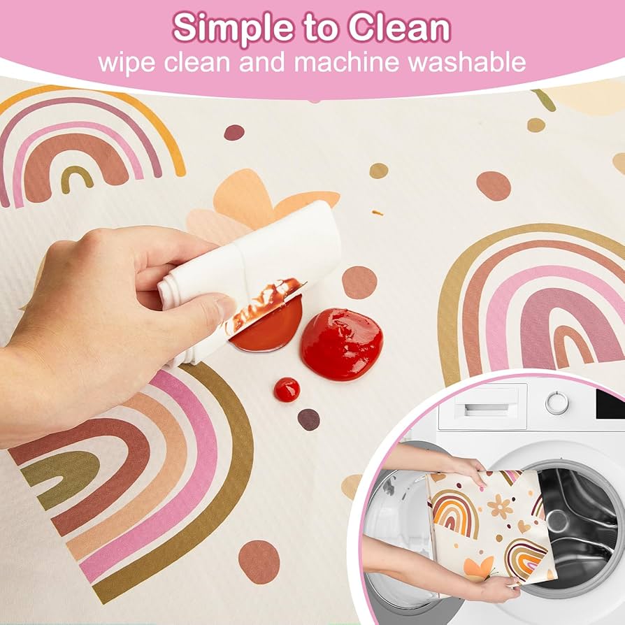 Tapete de Splat Mat para silla de bebé