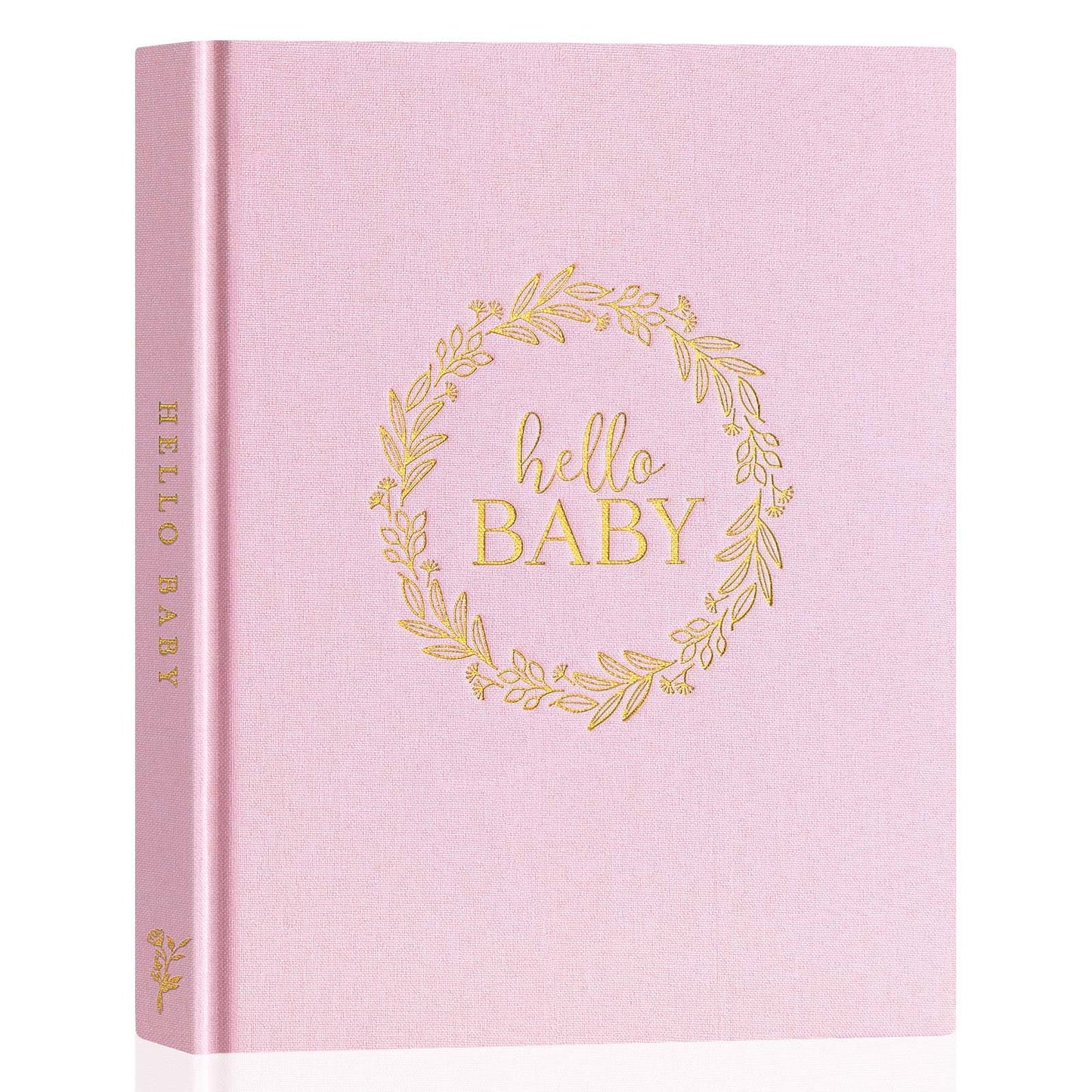 Lanpn Hello Baby Libro de Recuerdos, rosado