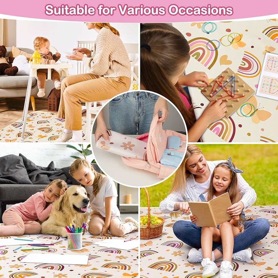 Tapete de Splat Mat para silla de bebé