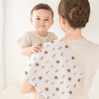 Paños de muselina Susurration para bebés (paños para eructar)