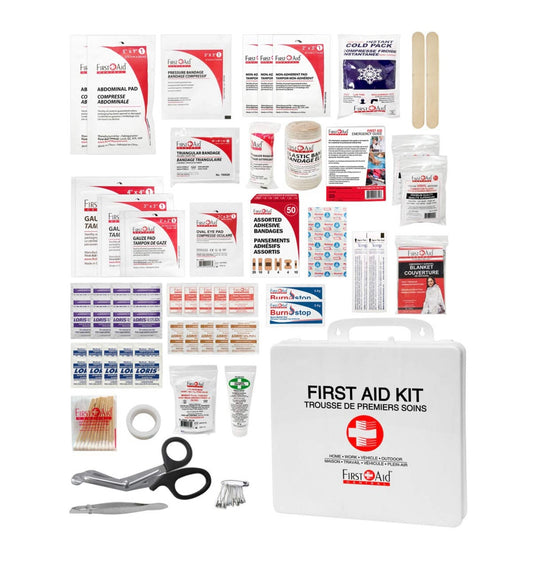 First Aid de primeros auxilios multiusos para emergencias, 145 piezas