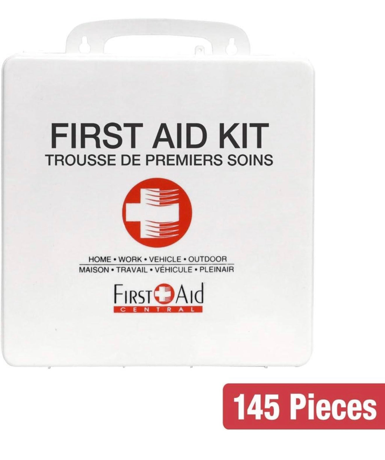 First Aid de primeros auxilios multiusos para emergencias, 145 piezas