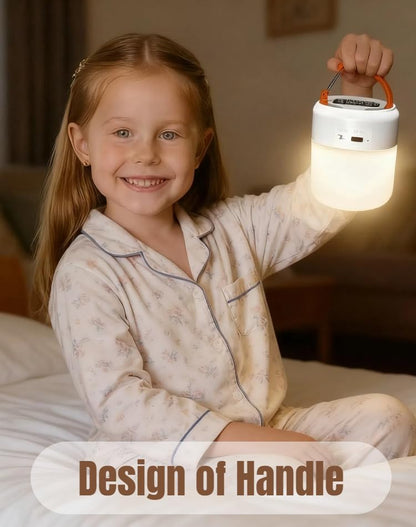 Luz nocturna portátil para bebé, luz de huevo de 3 colores para guardería