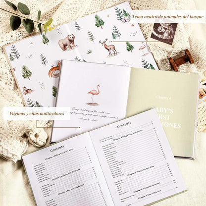 Lanpn Hello Baby Libro de Recuerdos