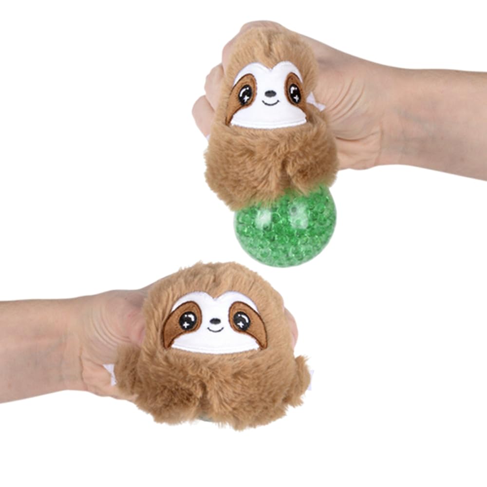 Paquete de 4 bonitos juguetes peludos, juguetes para aliviar el estrés
