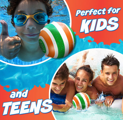 Activ Life Pelota de piscina definitiva, llénala con agua para juegos de piscina subacuática