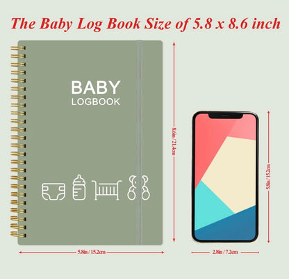 Diario del bebé - Seguimiento del bebé recién nacido, 150 páginas