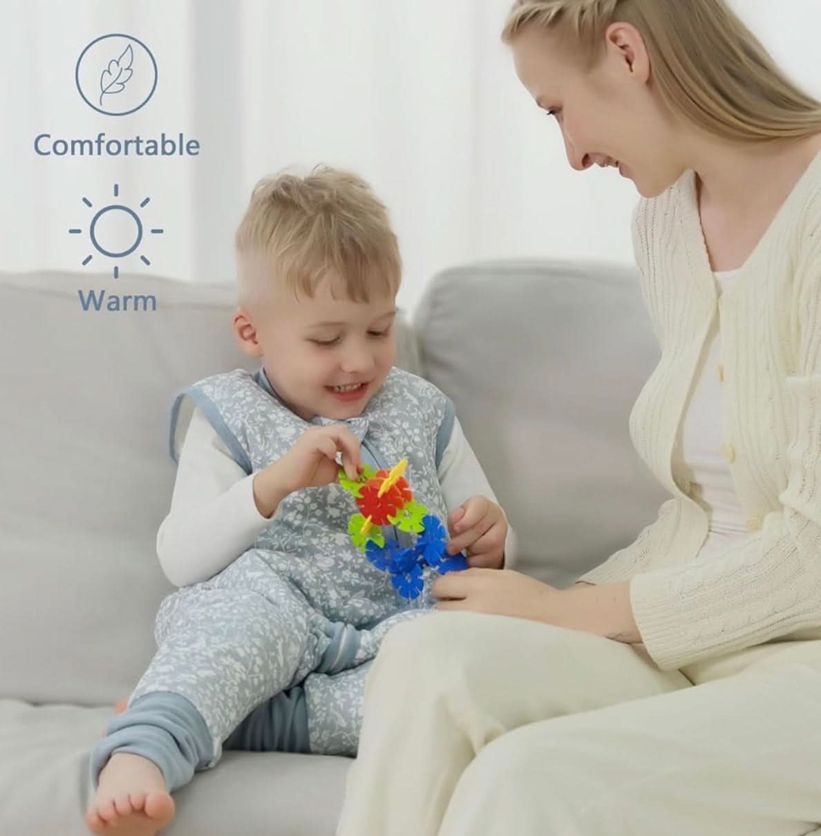 Mosebears Saco de dormir para bebé, 2.5tog, 3-4 años