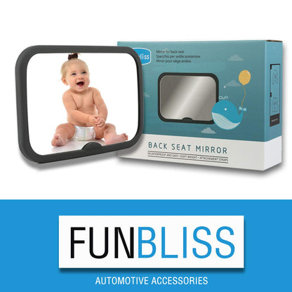 Funbliss Espejo de bebé para automóvil
