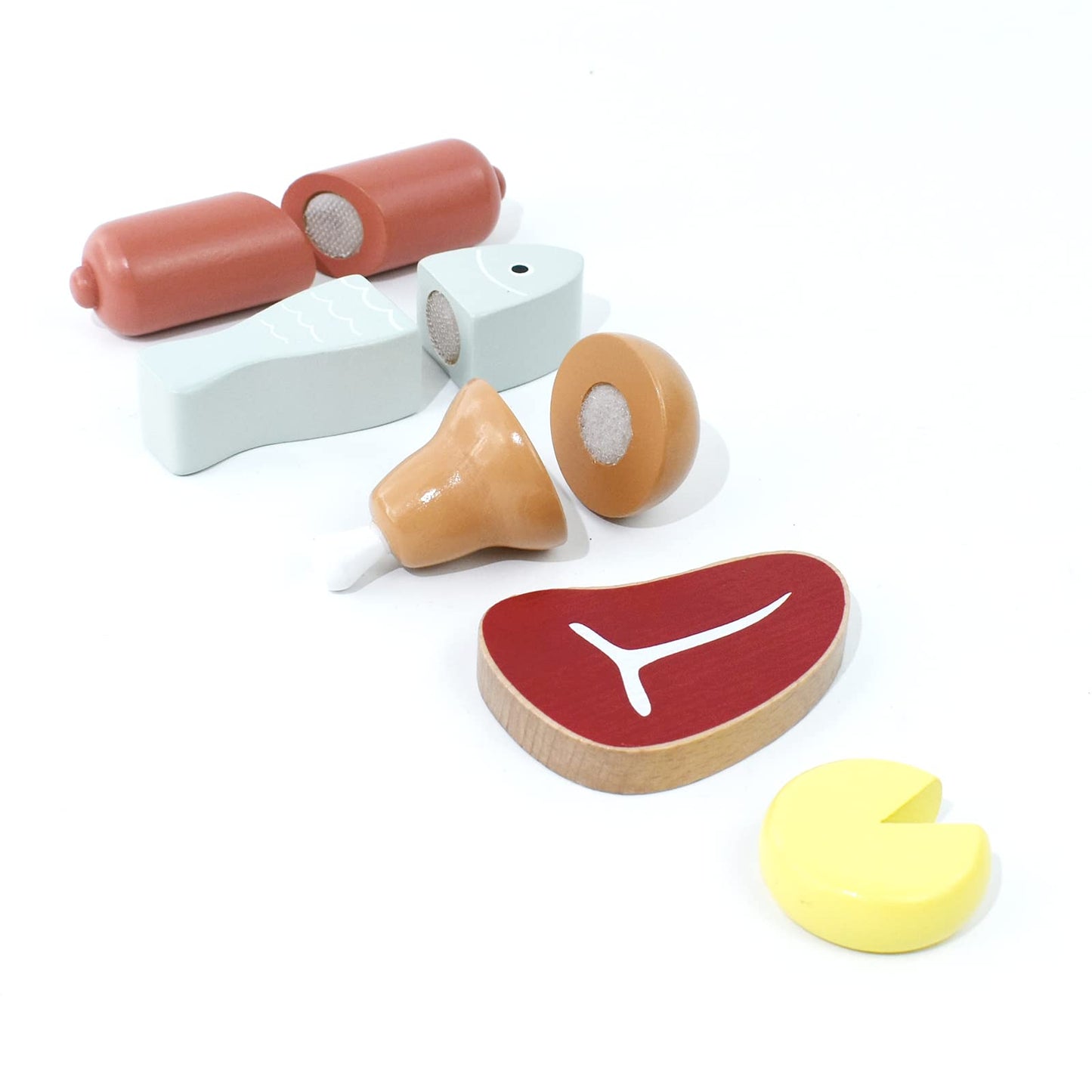 PairPear Juego de Comida de Madera para Cortar Carne