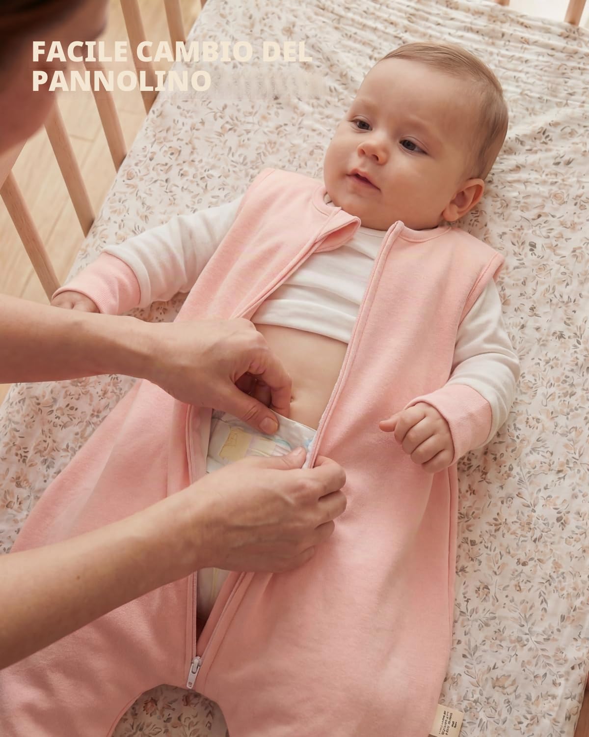 Paquete de 2 sacos de dormir con piernas, puños plegables, manta 100% algodón, 4-6 años