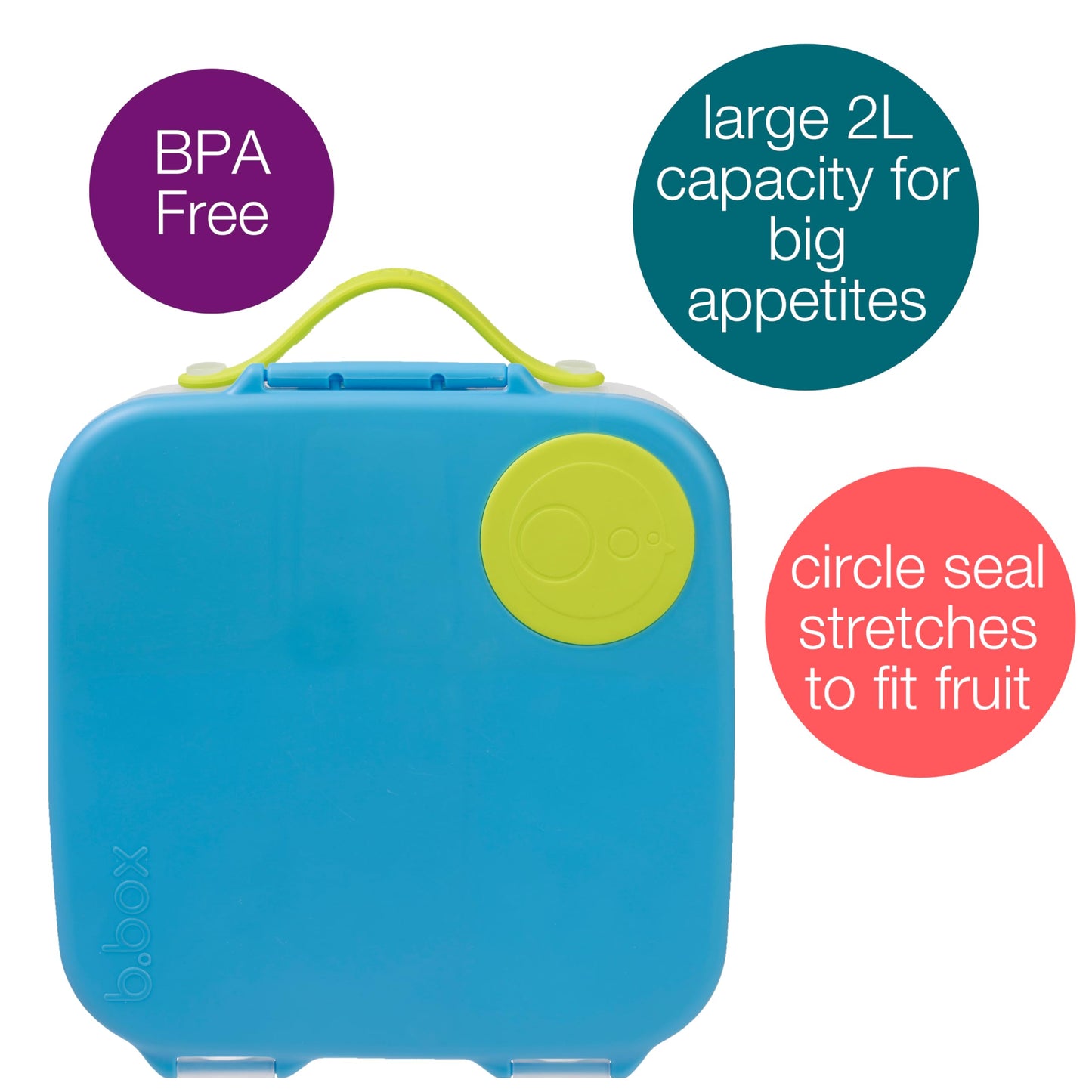 b.box Fiambrera para niños: Jumbo Bento Box