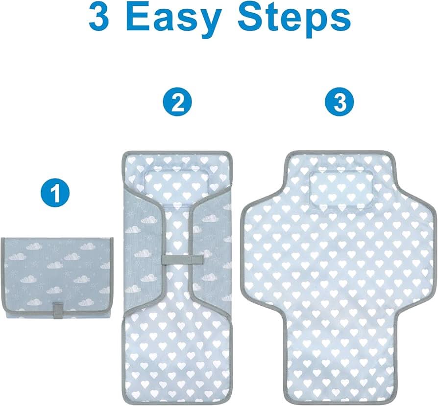 Cambiador de pañales portátil