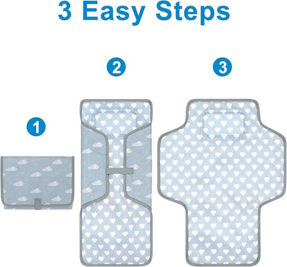 Cambiador de pañales portátil