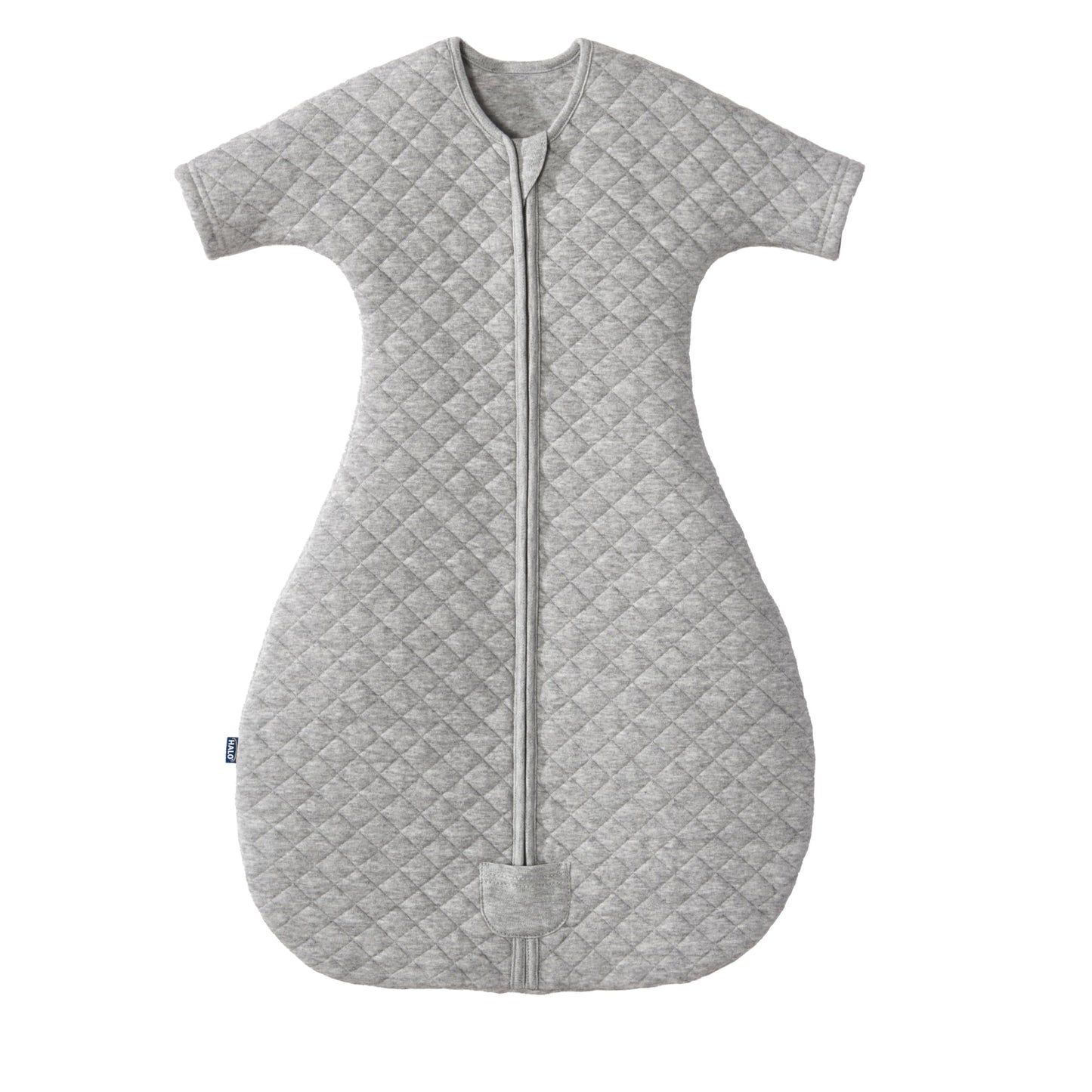 HALO Saco de dormir de fácil transición manta portátil, Gris jaspeado, 3-6 meses