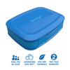 Bentgo Fresh Lonchera versátil, 4 compartimentos estilo bento, divisor extraíble