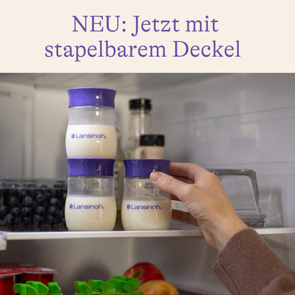 Lansinoh Biberones anticólicos para bebés lactantes, 5 onzas, 2 unidades