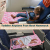 Cama de avión para niños pequeños, artículos esenciales de viaje en avión para niños