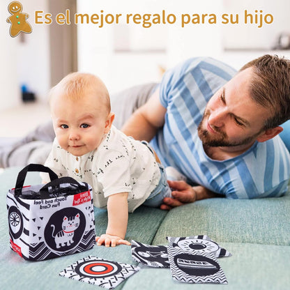 Juego de 24 Libros de Libro Blando, Libro Sensorial