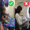 Cama de avión para niños pequeños, artículos esenciales de viaje en avión para niños