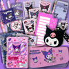 Lindo juego de útiles escolares, cajas de papelería kawaii
