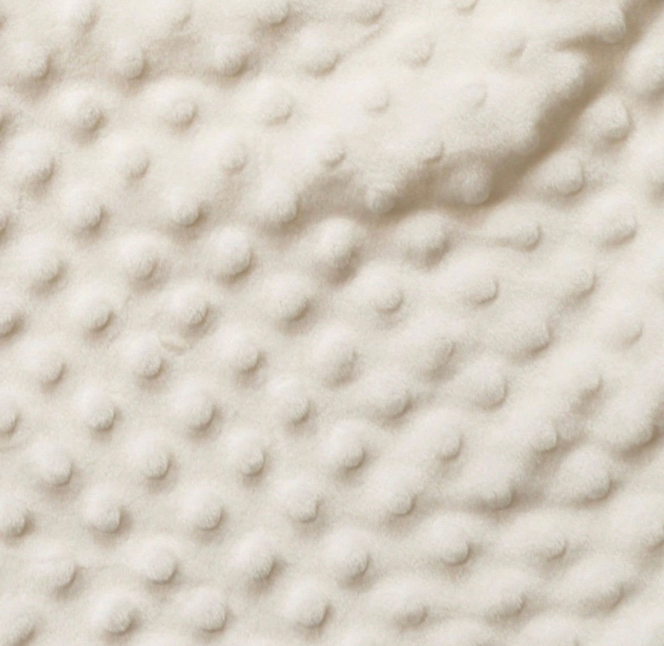 HALO Saco de dormir, TOG 1.5, Velboa, puntos de felpa color crema, 12-18 meses