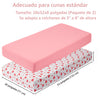 Sábanas para cuna de bebé para niños y niñas, paquete de 2