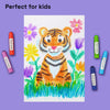 ARTISTRO Varillas de pintura de témpera 100% lavables para niños, 24 marcadores de pintura no tóxicos