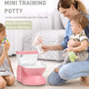 Babybond Inodoro de entrenamiento para ir al baño para bebés con sonido