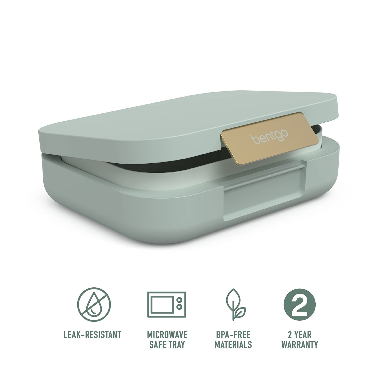 Bentgo Moderna – Fiambrera versátil de 4 compartimentos estilo bento