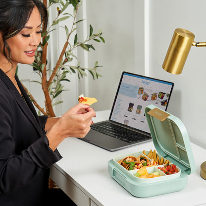 Bentgo Moderna – Fiambrera versátil de 4 compartimentos estilo bento
