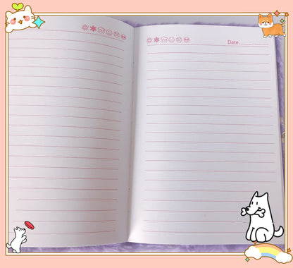 Diario Fox para niñas con candado y llaves