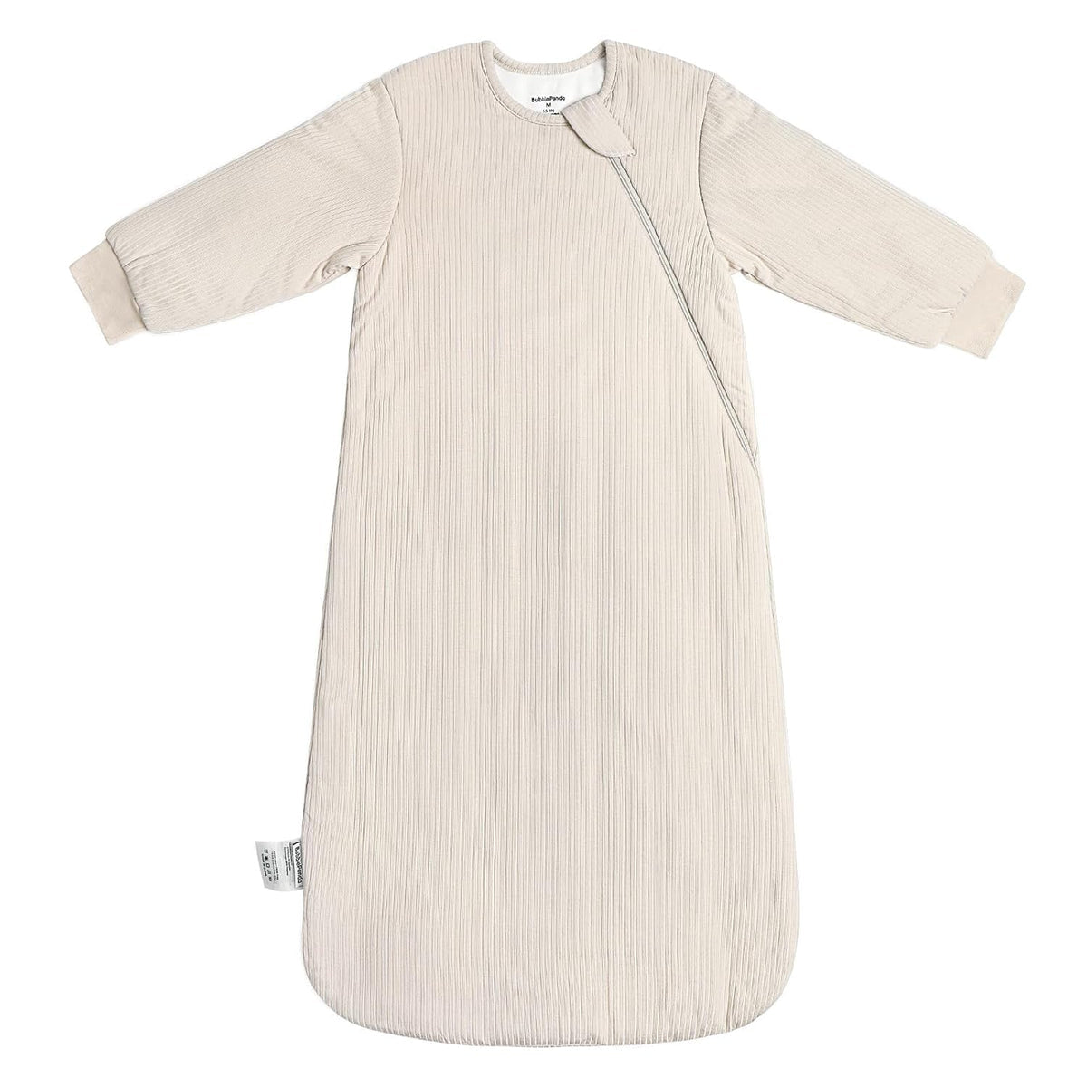Saco de Dormir de Rayón Hecho de Bambú 0-6 Meses Saco de Dormir de Manga Larga 1.5 Tog