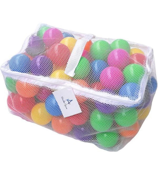 100 pelotas de colores