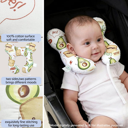 Almohada de viaje para bebé