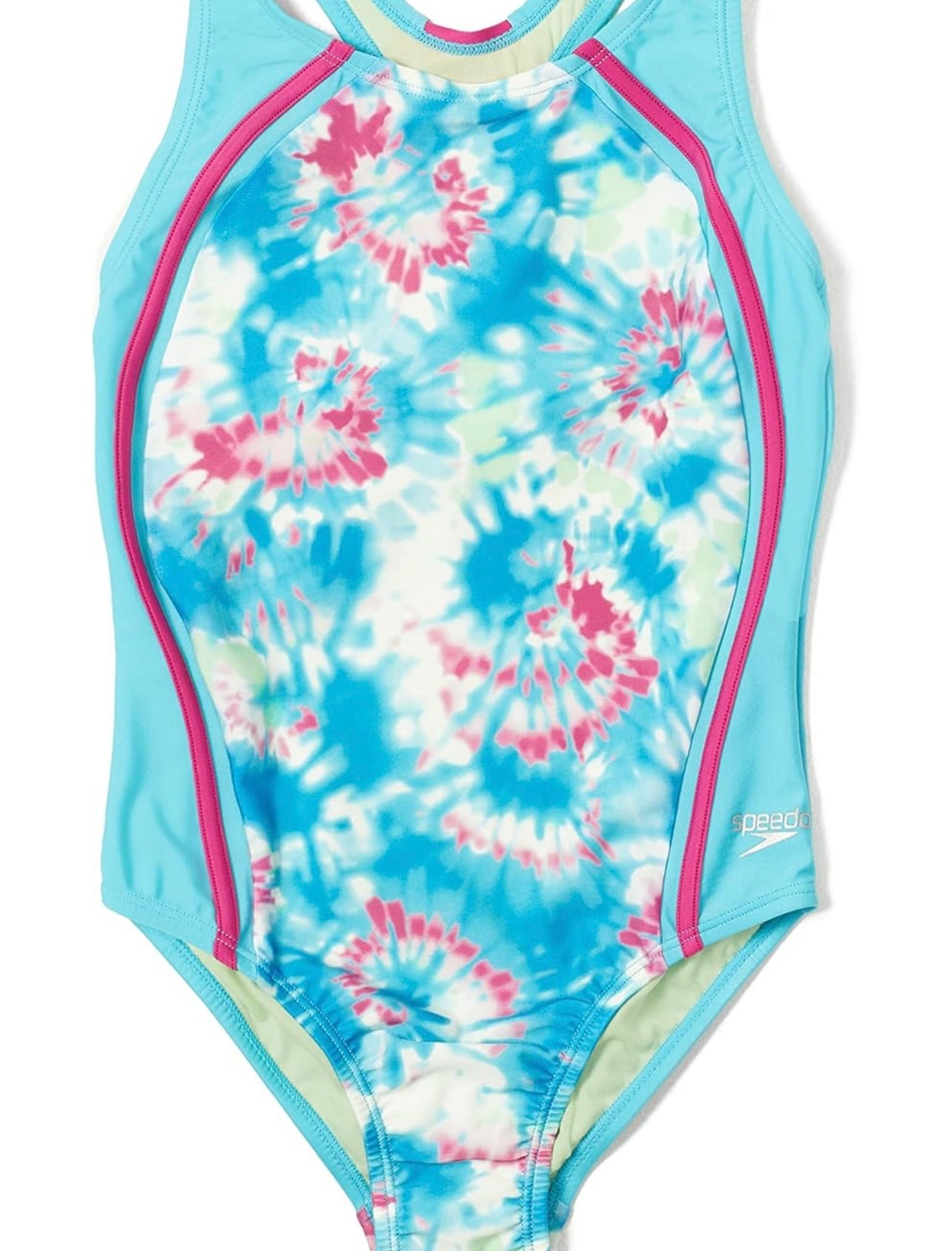 Speedo Traje de baño de una Pieza para niña, talla 5