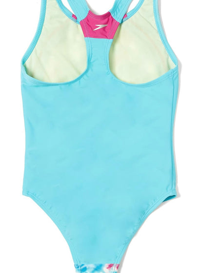 Speedo Traje de baño de una Pieza para niña, talla 5