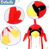 Sombrero de vaca Hopearl con orejas