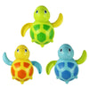 3 piezas de juguete de tortuga para nadar