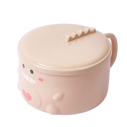 Hemoton Tazón de Fideos de Acero Inoxidable Rosado