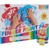 Bright Creations juego de pintura para dedos para manualidades infantiles con bloc de papel y sellos