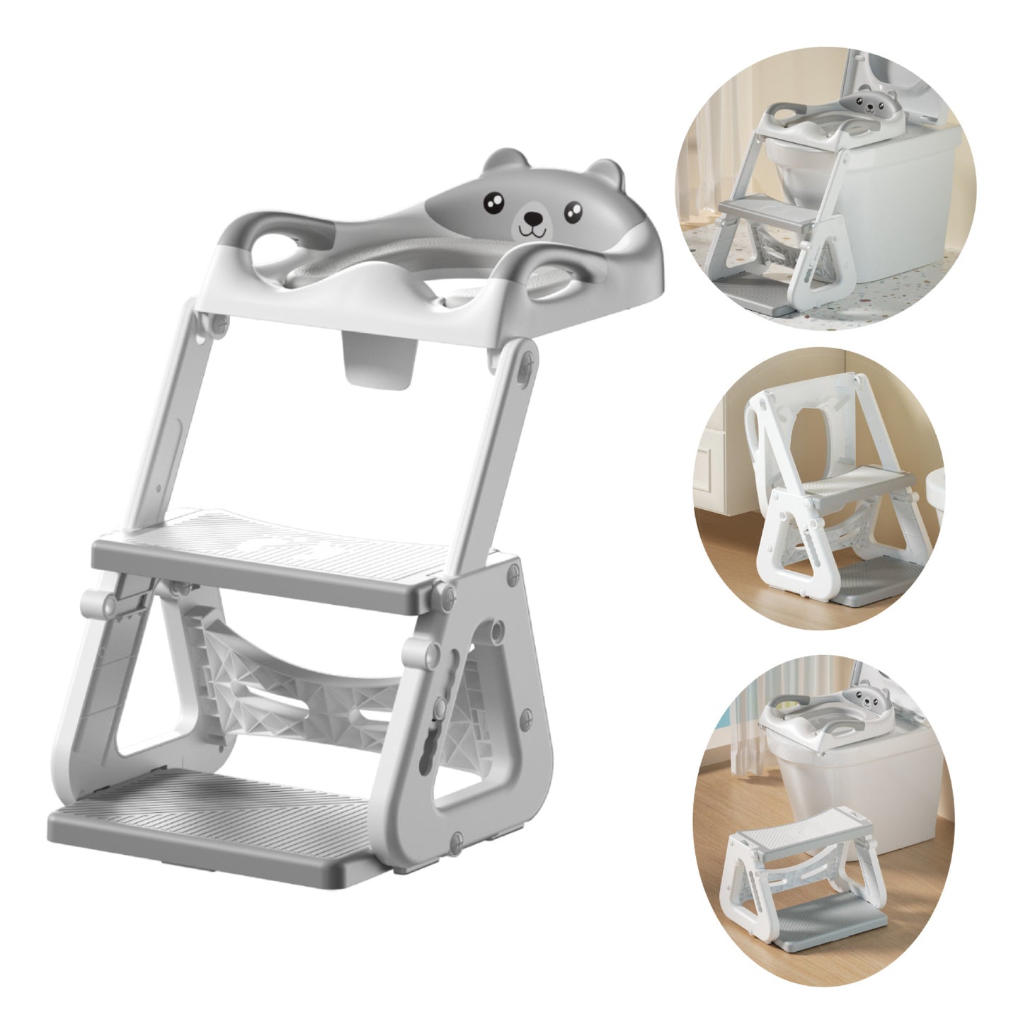 Baño Asiento Entrenador Infantil Para Niños Con Escaleras