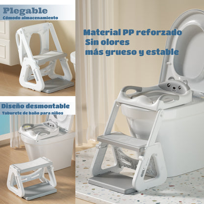 Baño Asiento Entrenador Infantil Para Niños Con Escaleras