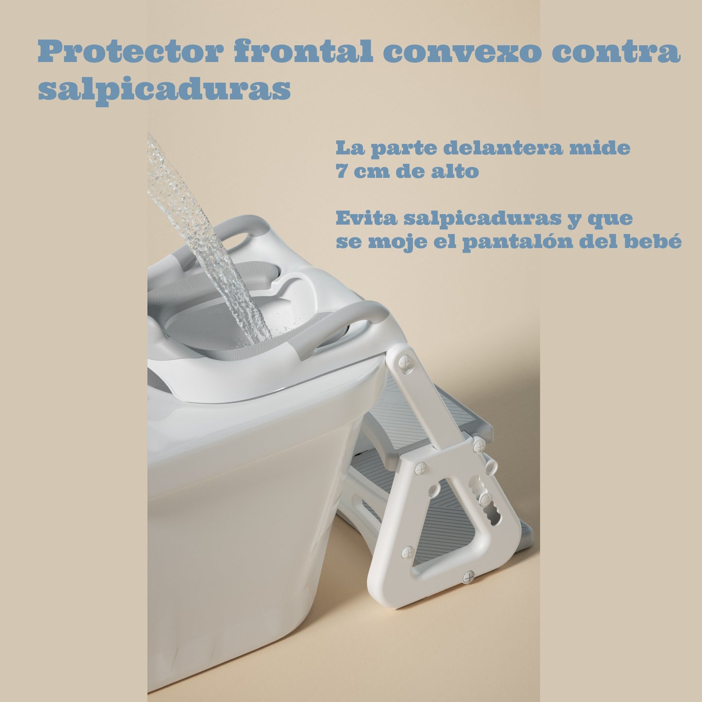 Baño Asiento Entrenador Infantil Para Niños Con Escaleras