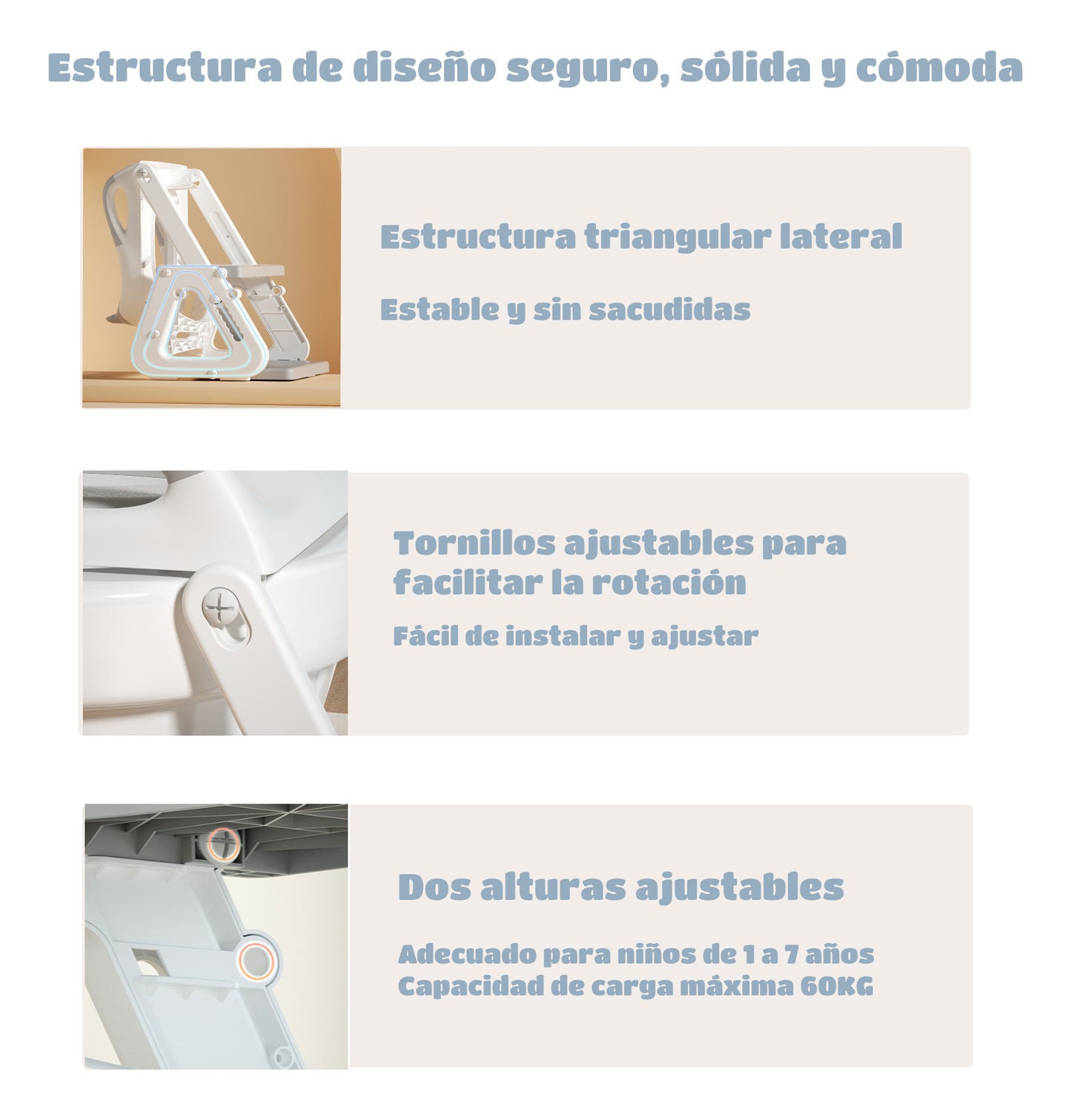 Baño Asiento Entrenador Infantil Para Niños Con Escaleras