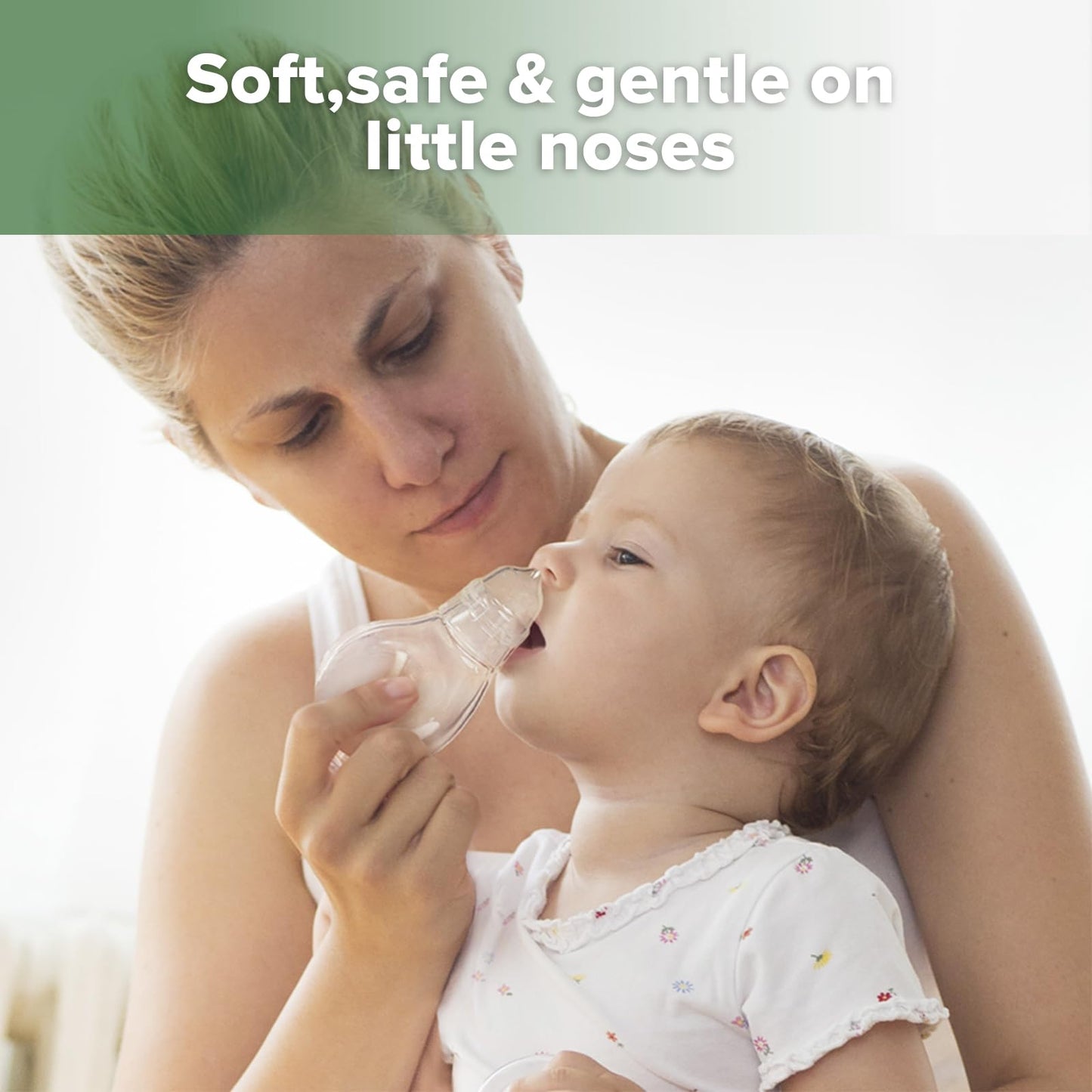 haakaa Aspirador nasal de silicona para bebé