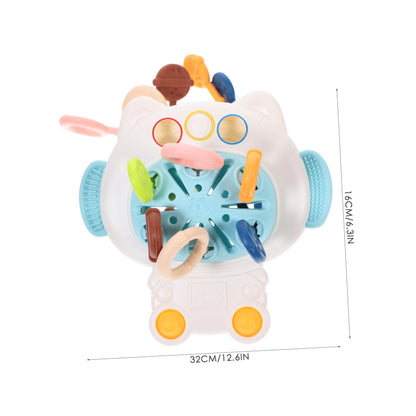 Juguetes con cordón para la dentición del baño