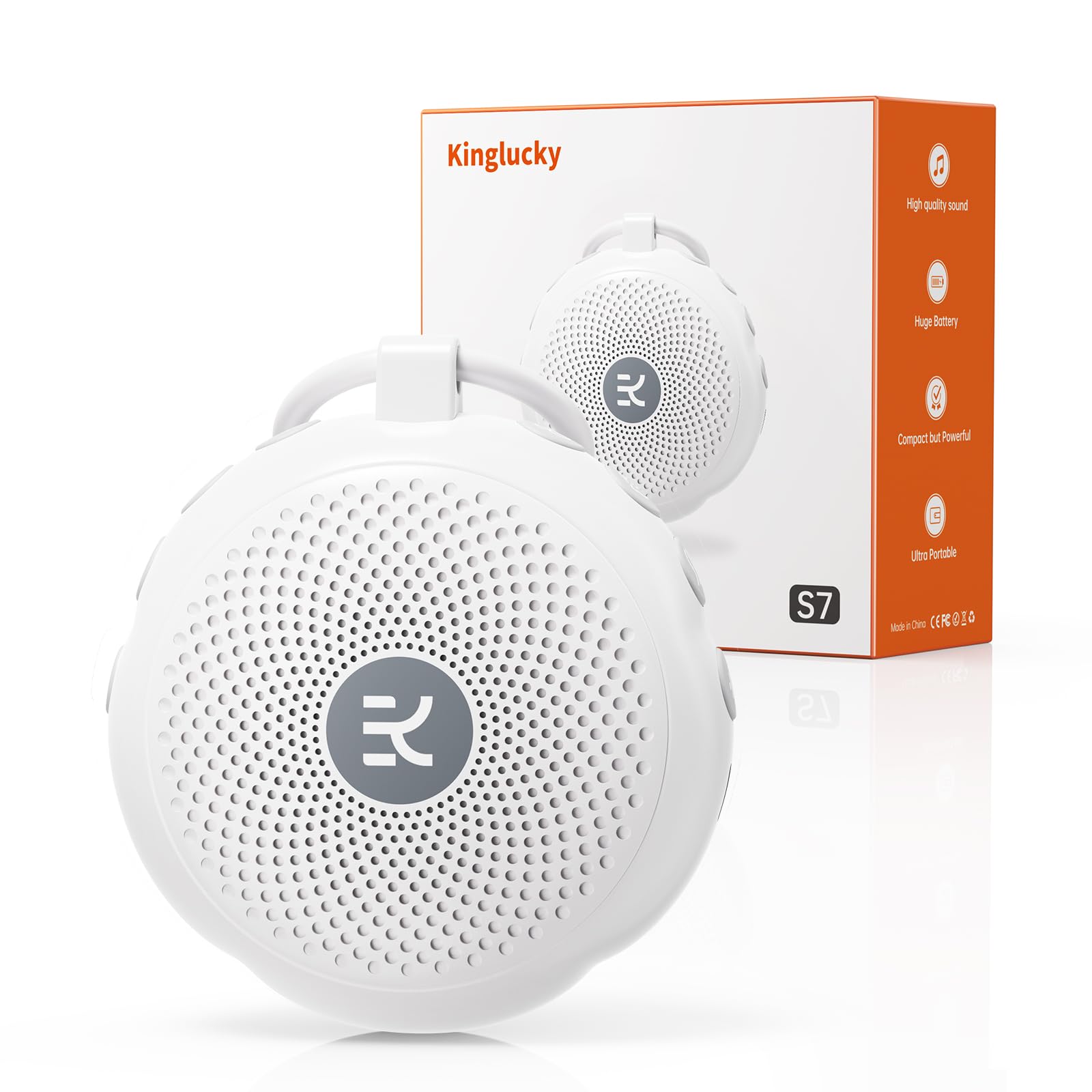 Máquina de sonido portátil Kinglucky SleepEase (calidad de sonido superior y 18 sonidos calmantes efectivos)
